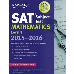 Kaplan Sat Subject Test Mathematics Level 1 2015-2016 (Paperback - 2015)