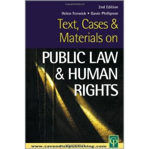 Text Cases And Materials Public Law And Human Rights (Paperback - 2003)