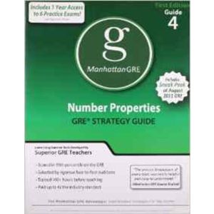 Number Properties Gre Preparation Guide (Paperback - 2010)