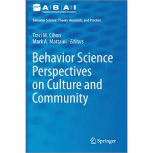 Behavior Science Perspectives on Culture and Community (Hardcover - 2020)