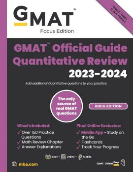 GMAT Official Guide Quantitative Review 2023-2024  (Paperback-2023)